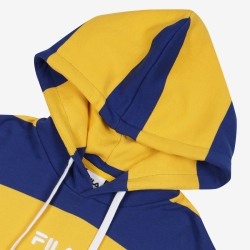 Fila Heritage Striped One-on-one - Naisten Hoodie - Keltainen | FI-34820